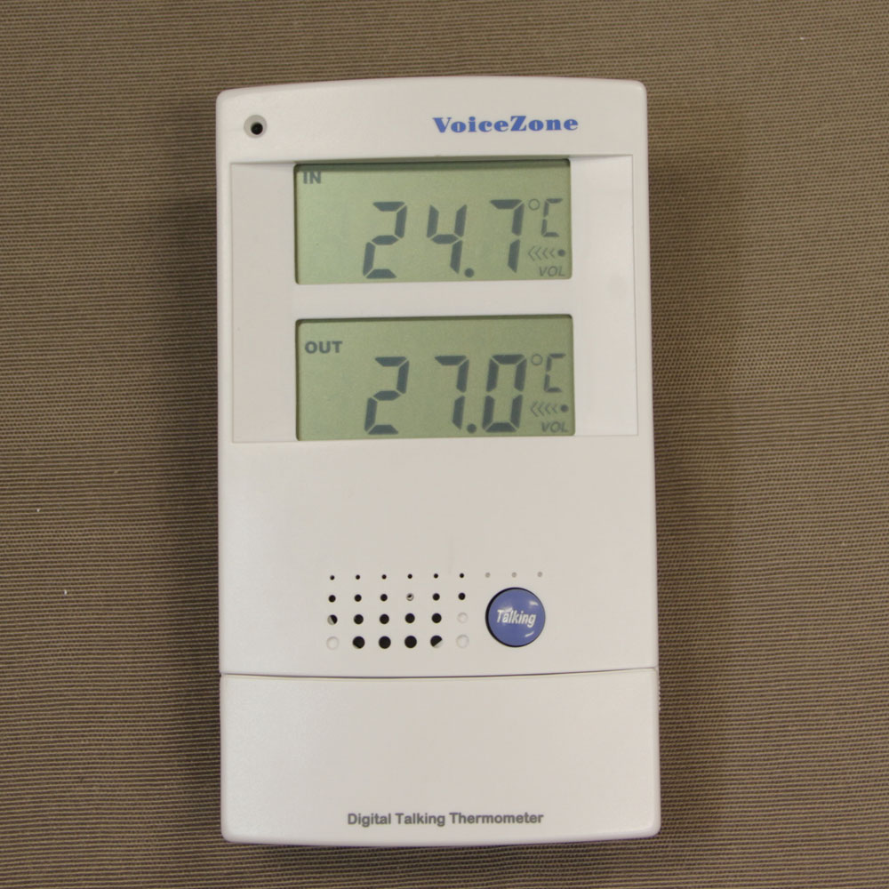 Talking Indoor/Outdoor Thermometer Blind Foundation