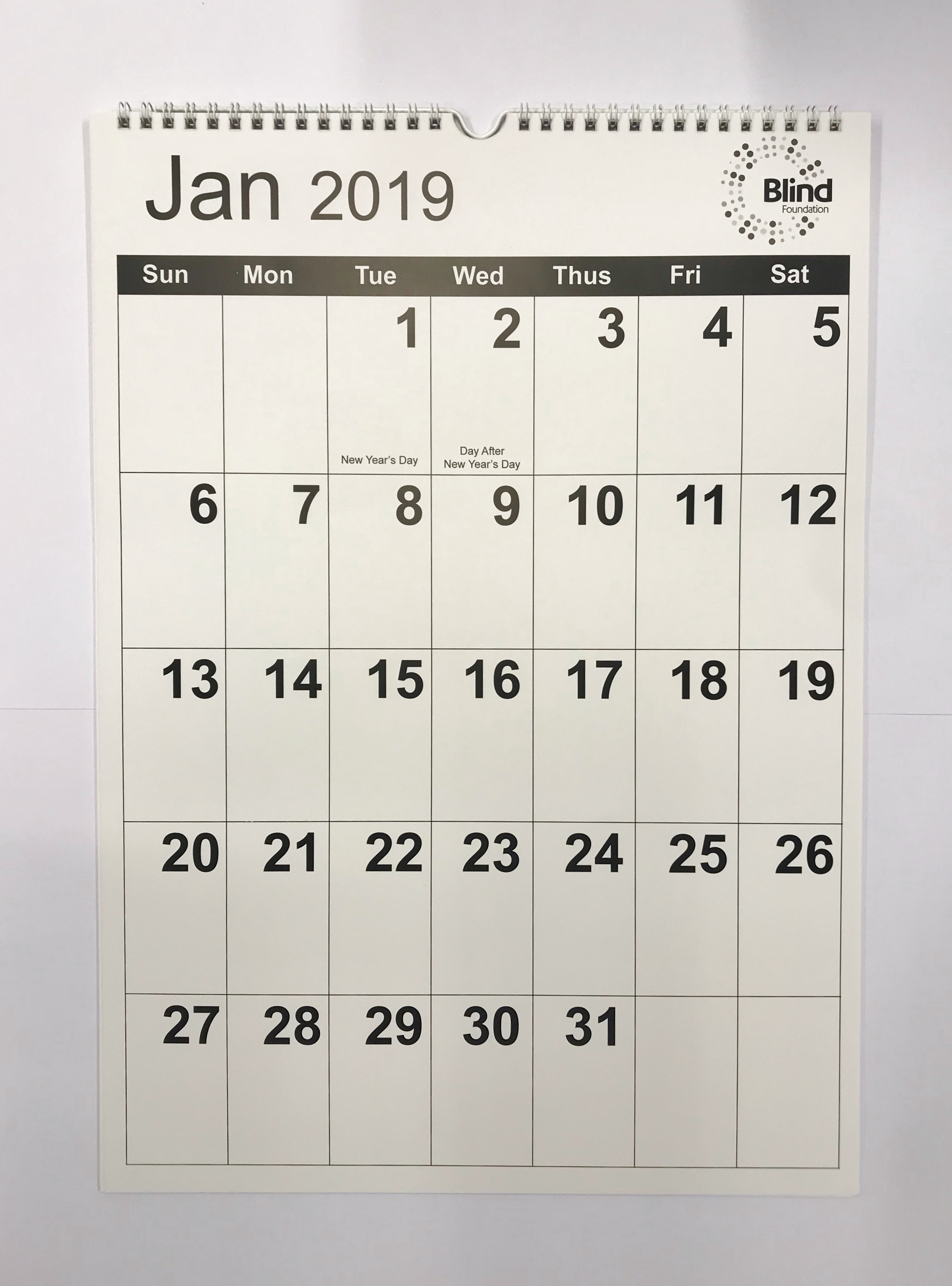 Green Day Official 2019 Calendar A3 Wall Calendar.