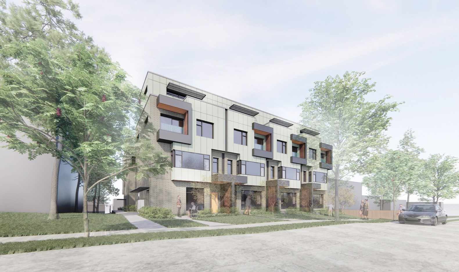 Moodyville Townhomes BFA Studio Architects