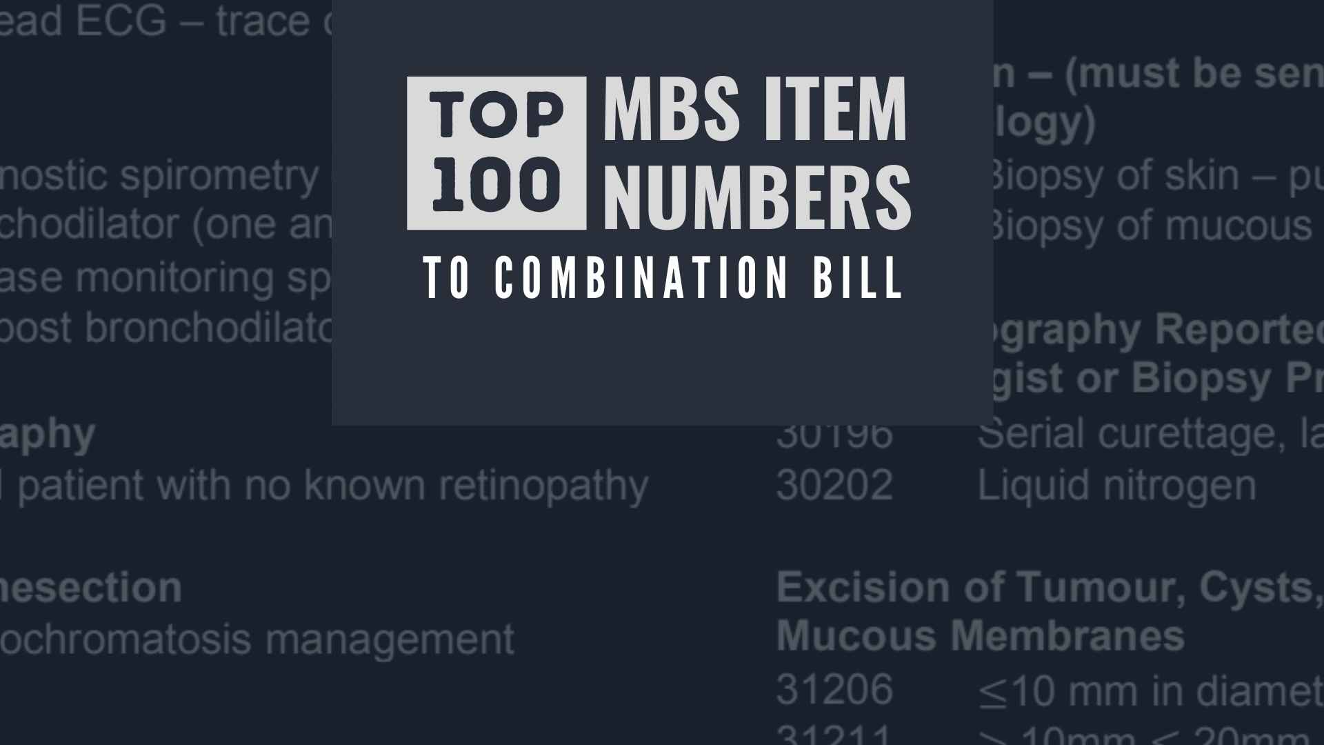 100 Item Numbers to Combination Bill Cheat Sheet BFD Education