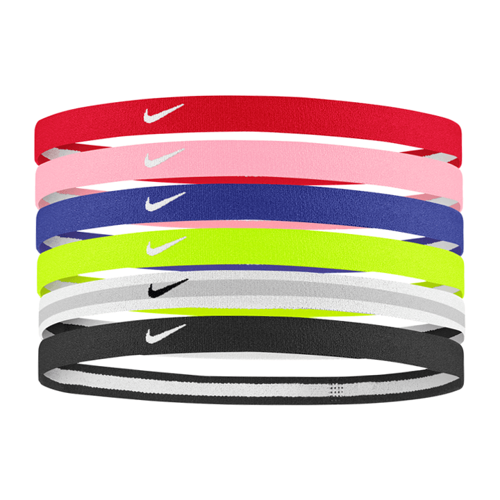 Nike Sport Headbands Uni Red / Pink / Game Royal 6 Pack