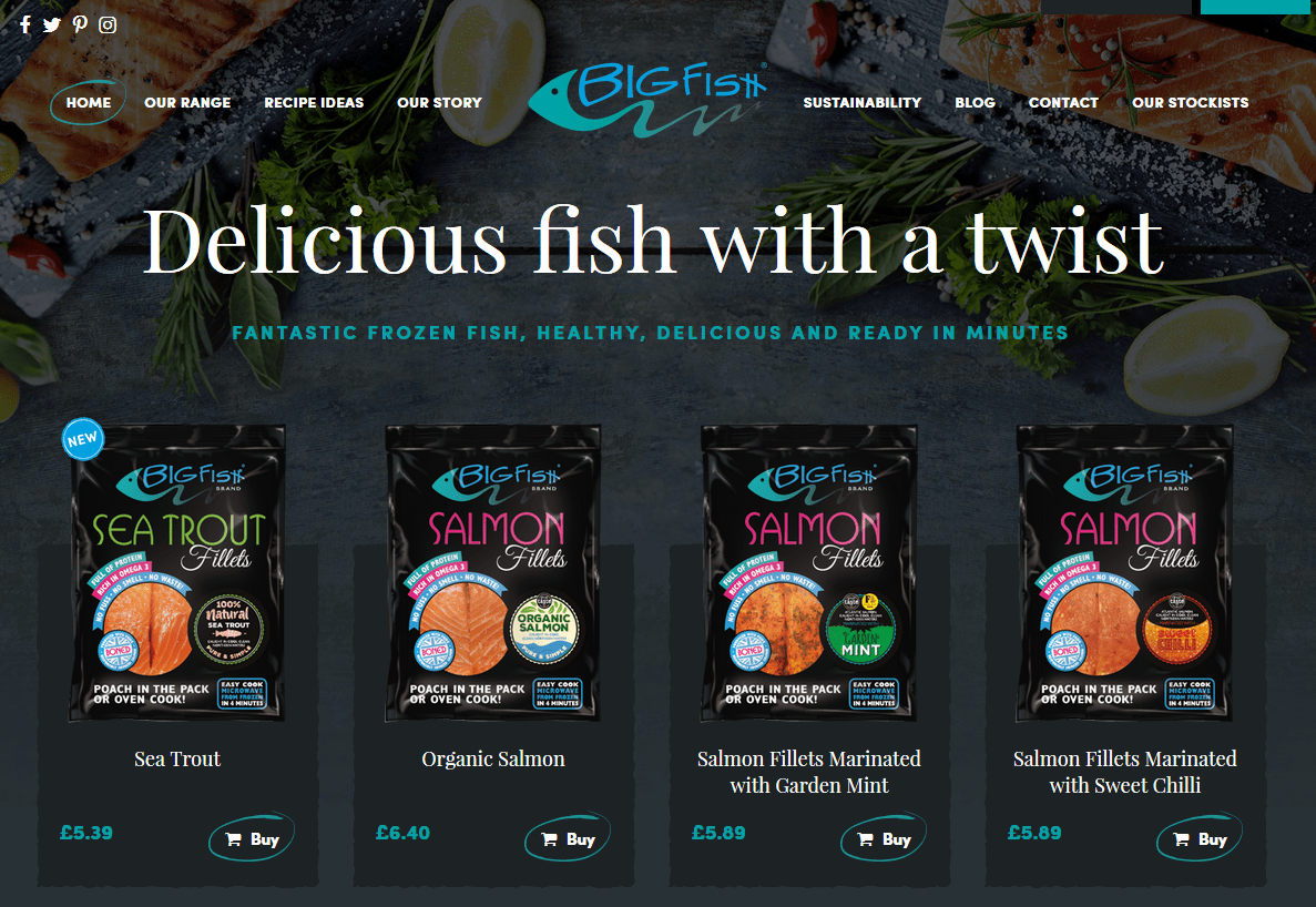 New website for BigFish Brand — British Frozen Food Federation (BFFF)