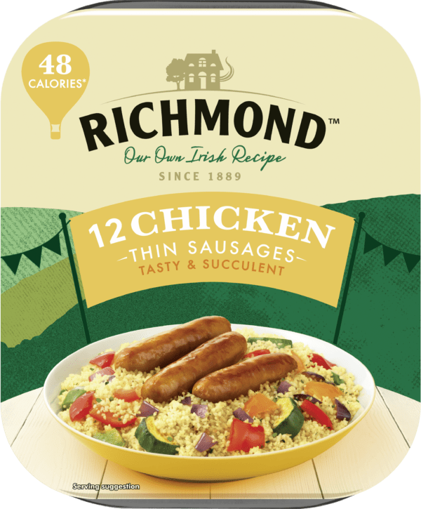 RICHMOND LAUNCHES NEW THIN CHICKEN SAUSAGES — British Frozen Food