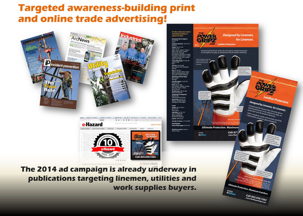 The Power Gripz Work Glove Brand Launch BFL Marketing Communications