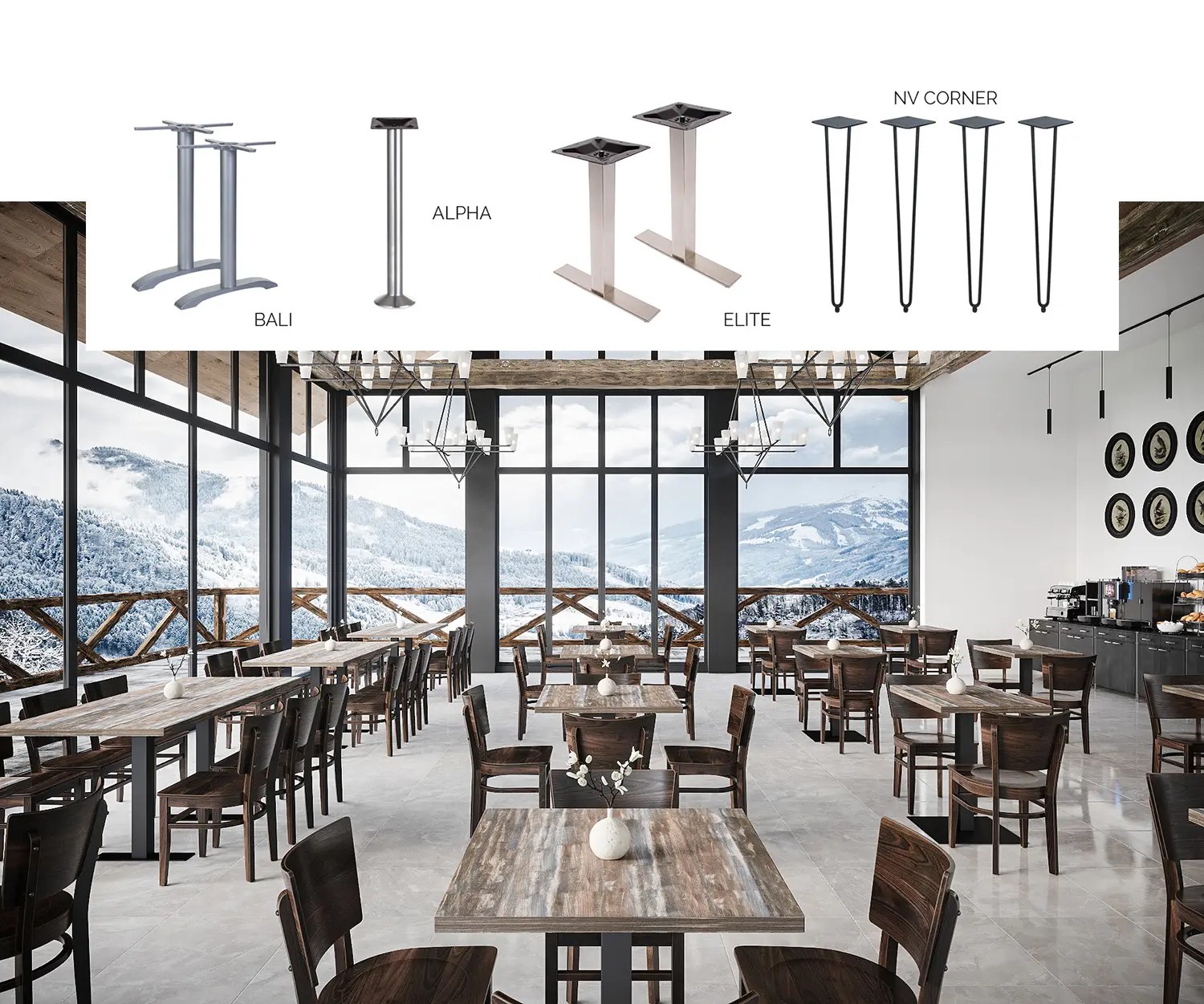 ADA Compliant Restaurant Furniture BFM Seating