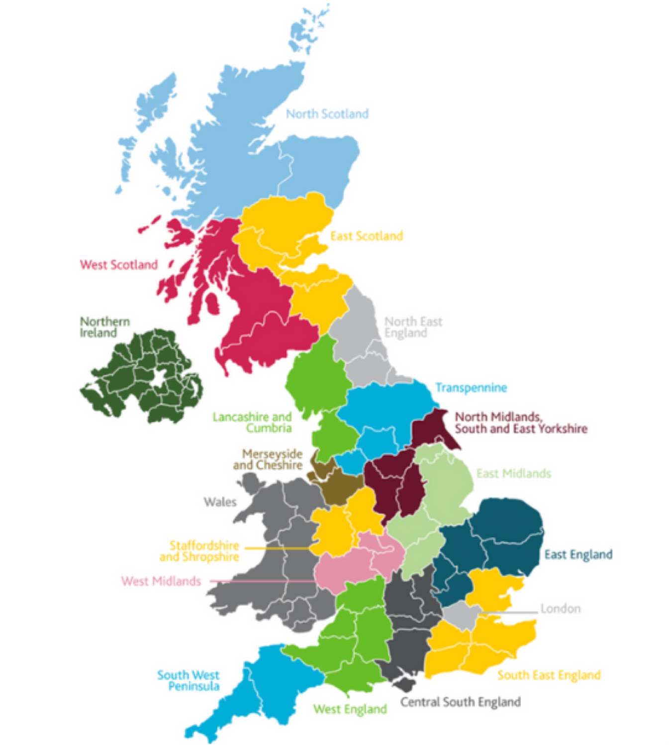STEM Location Map British Fluid Power Association