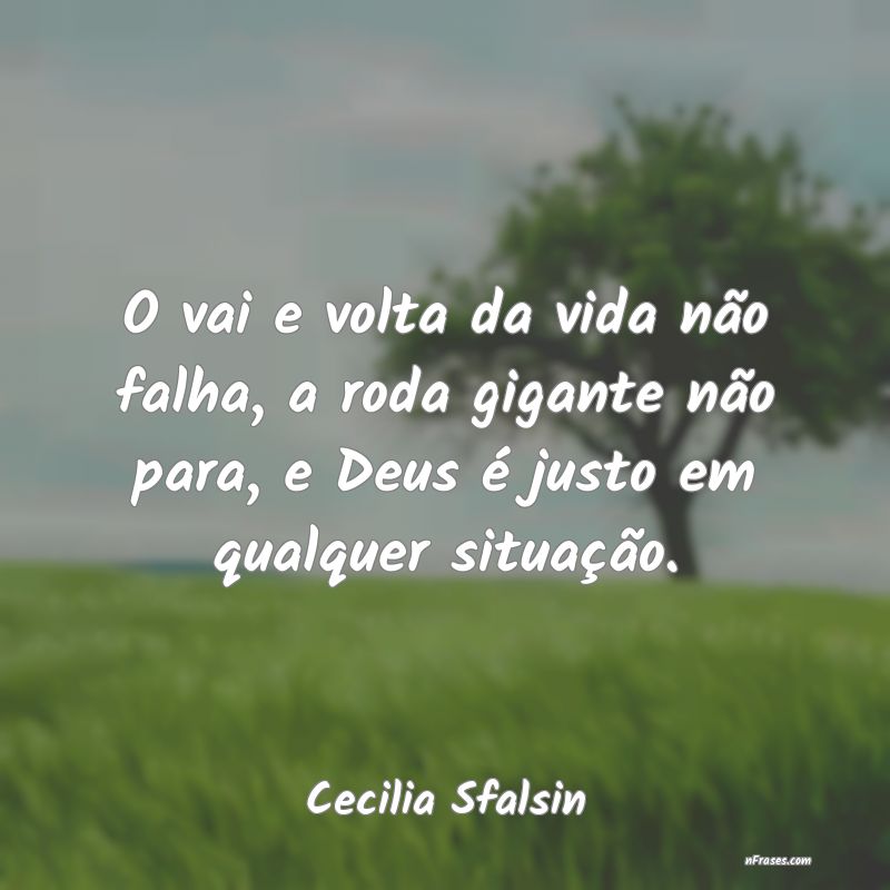 Reflexao De Cecilia Sfalsin palavras motivadoras