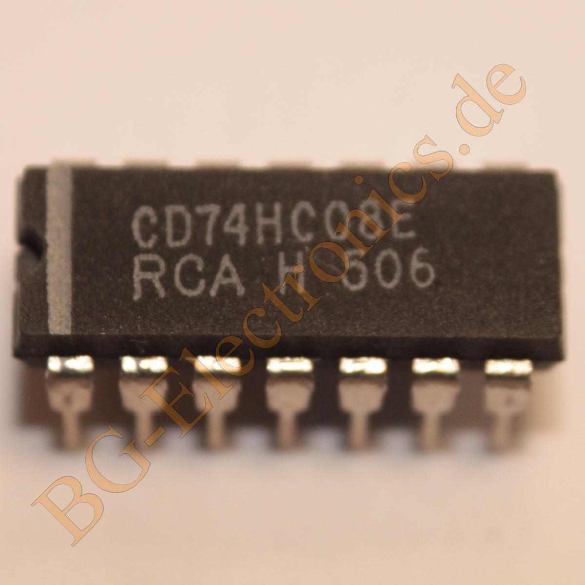 1 x CD74HC08E highspeed CMOS Logic Quad 2input AND gate RCA DIP14