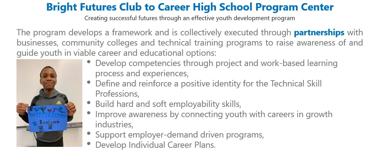 Club to Career Boys & Girls Clubs of Dundee Township