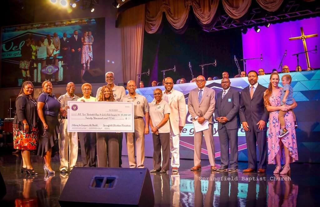 Thank you to Springfield Baptist Church for empowering our youth