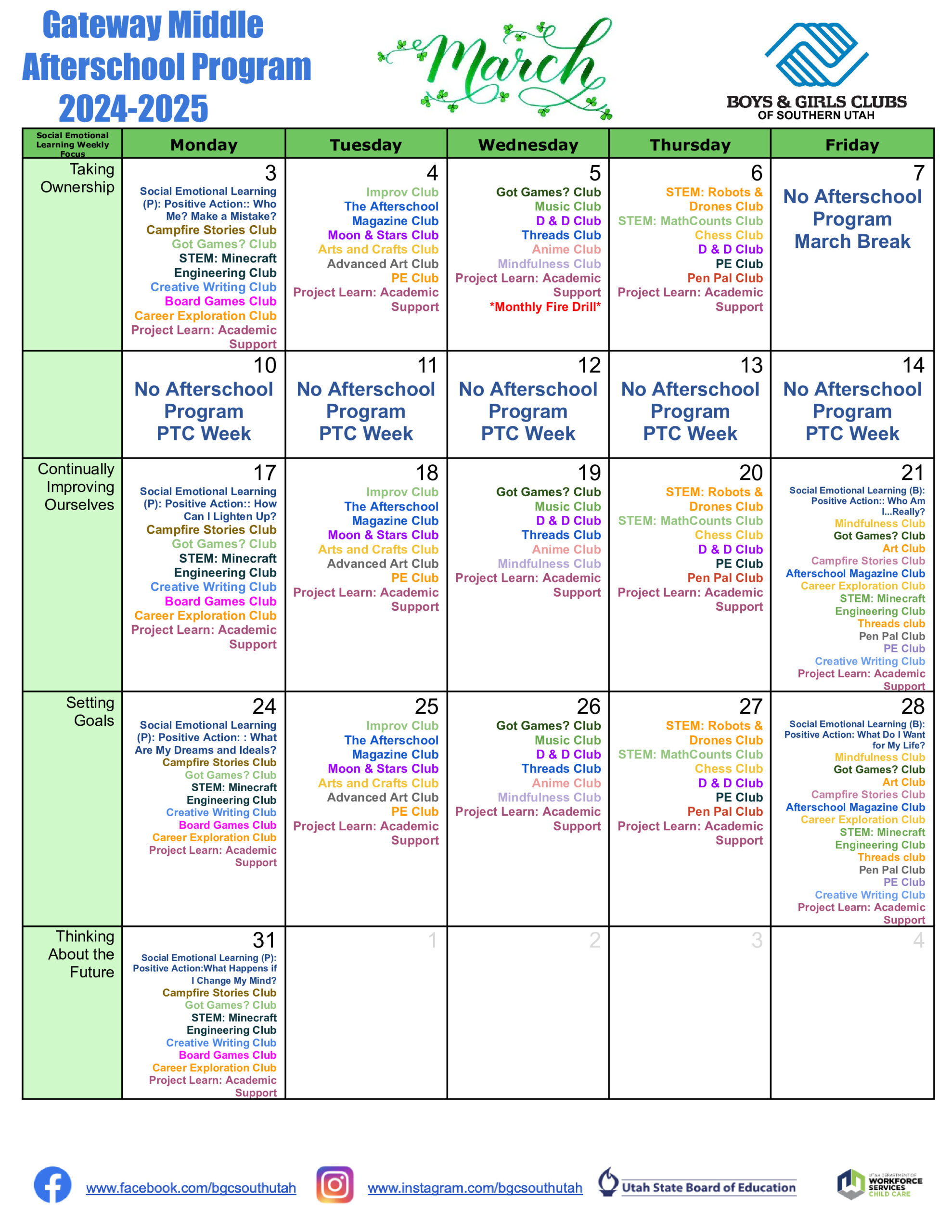 Gateway Preparatory Academy (Middle 68) Boys & Girls Clubs of Utah County Gateway Preparatory Academy (Middle 68) Boys & Girls Clubs of Utah County
