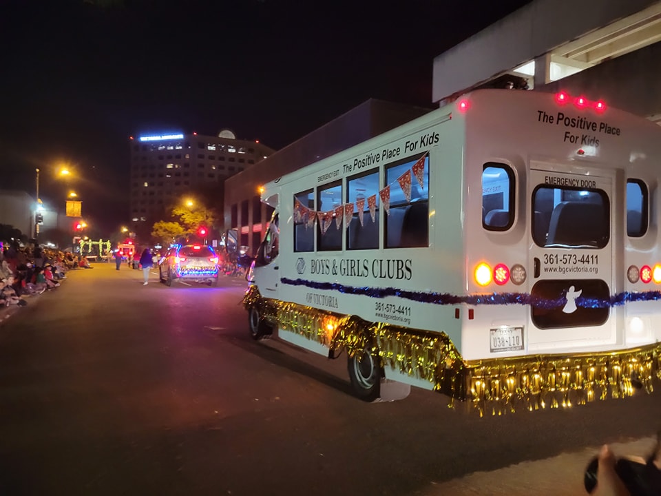 Victoria Lighted Christmas Parade and Fun! Boys and Girls Club of
