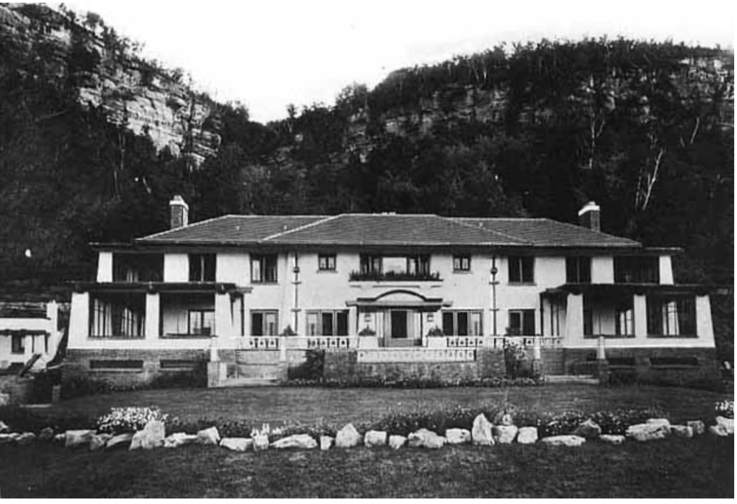 A pair of monumental and unique Andirons from the E.L. King House