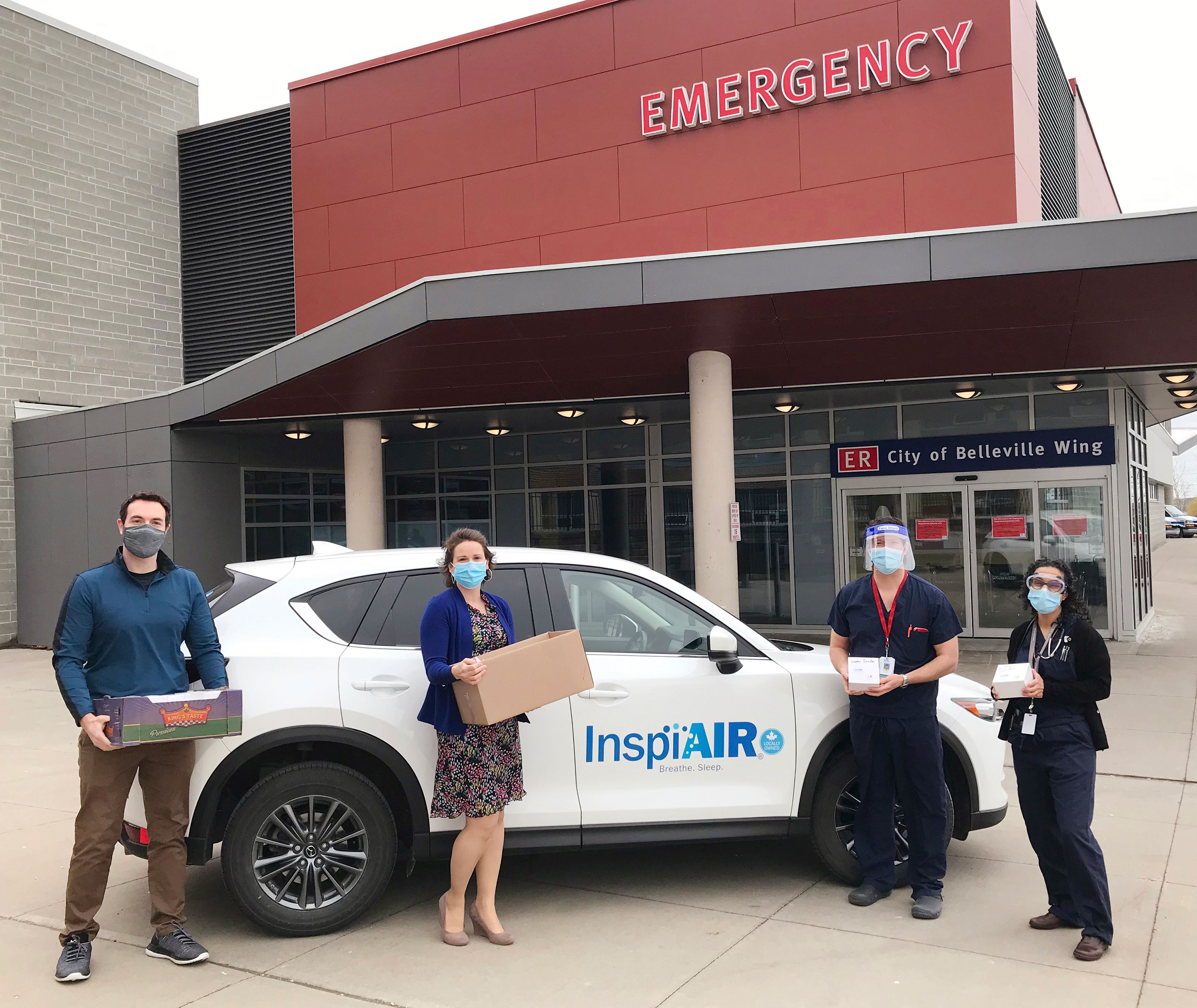 Thank you to the team at InspiAir Belleville CPAP & Oxygen Belleville