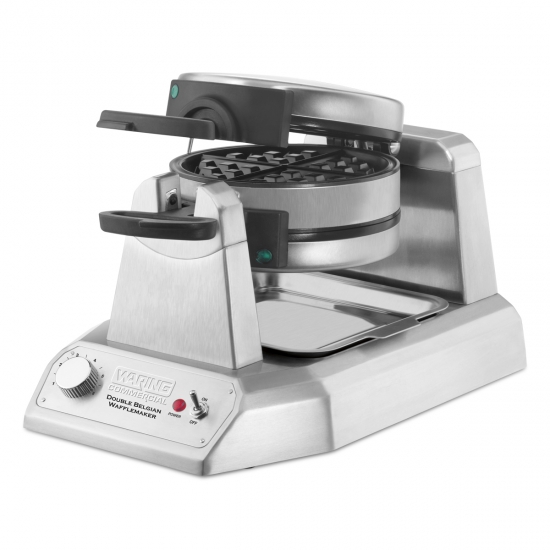 Double Vertical Belgian Waffle Maker 120V, 1400W Equipo para