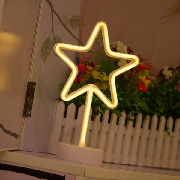 Custom Mini Neon Sign for Personalized Desk Decor BgNeon