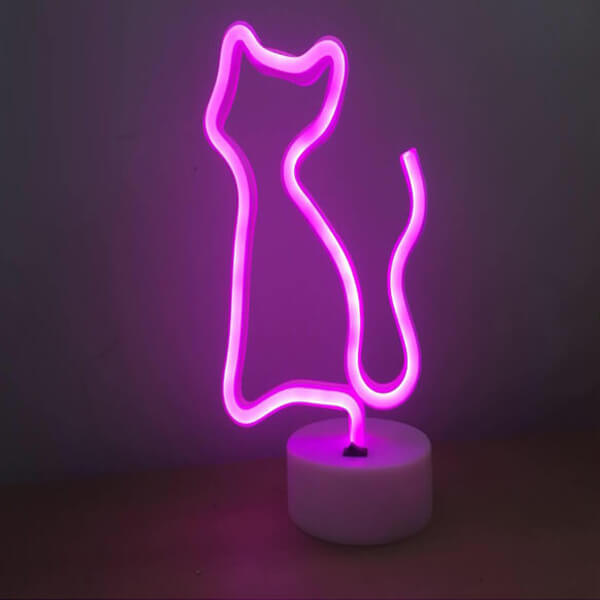 Custom Mini Neon Sign for Personalized Desk Decor BgNeon