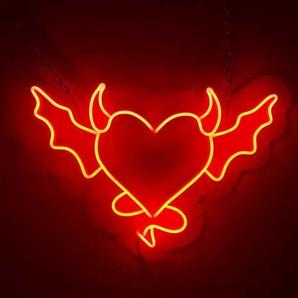 Devil Neon Sign Demon LED Signs BgNeon