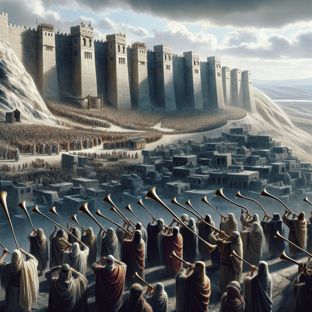 Jericho’s Walls Crumble Faith and Triumph in Joshua’s Battle