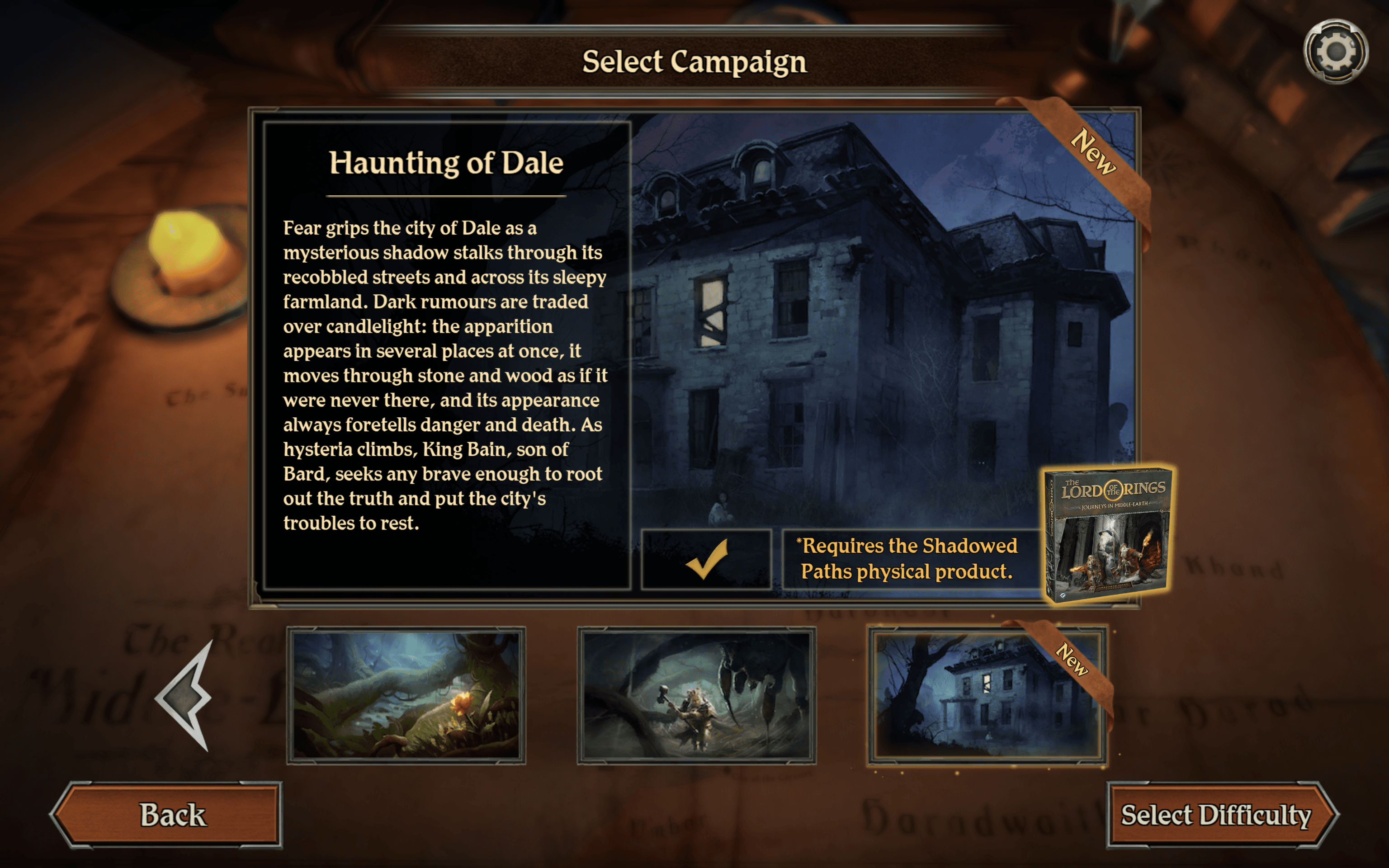 The Lord of the Rings Journeys in Middleearth The Haunting of Dale