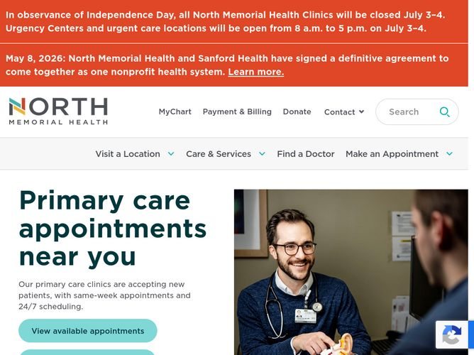 AS14967 North Memorial Health Care bgp.tools(05)