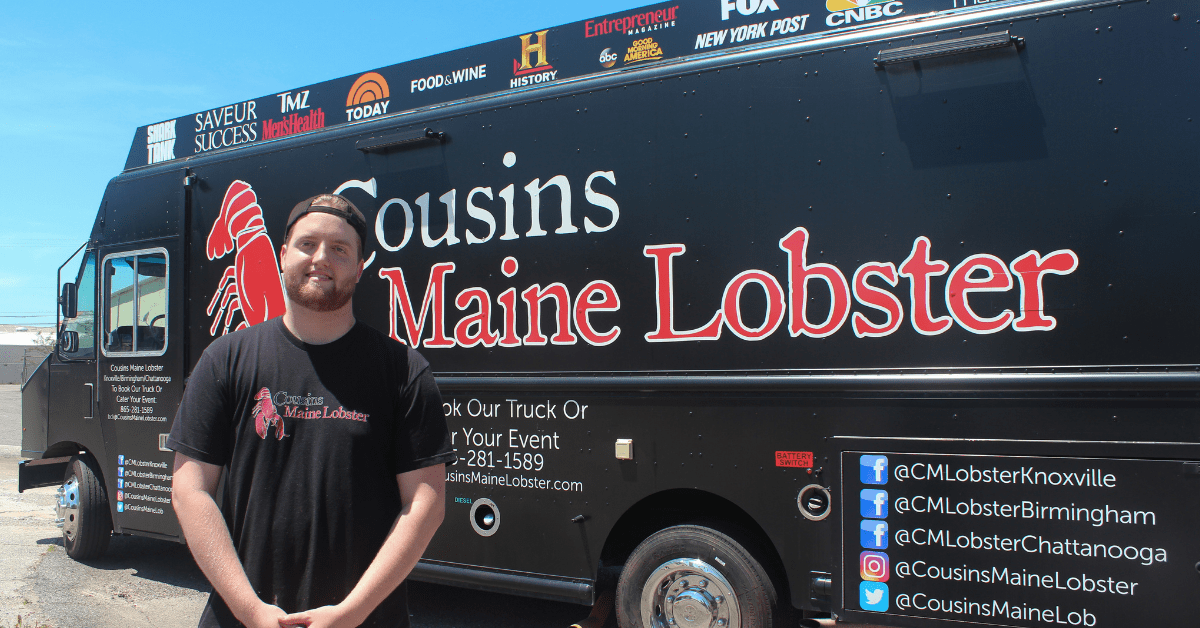 An inside look at the new Cousins Maine Lobster Food Truck in