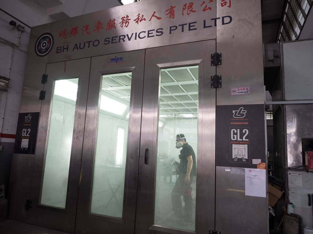 Car Spray Paint Service BH AUTO SERVICES PTE LTD
