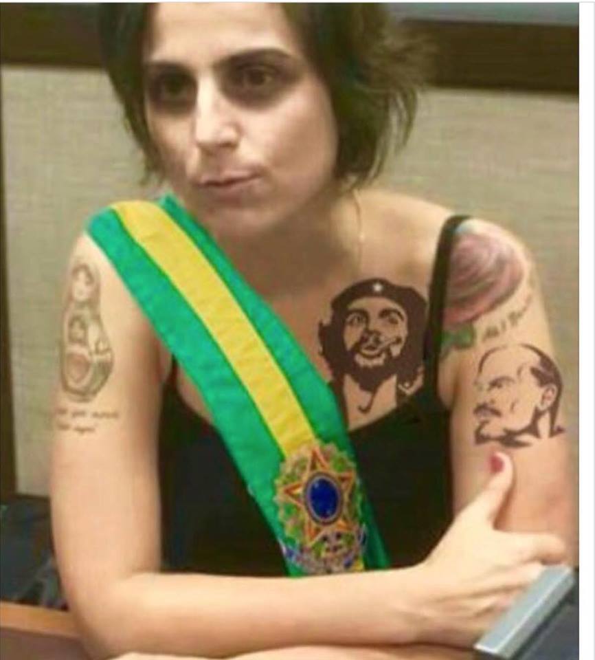 Pai faz tatuagem para homenagear filha maracajuense que morreu em [Farsa ou Fato] Manuela D'Ávila não tem tatuagens de Che e Lenin