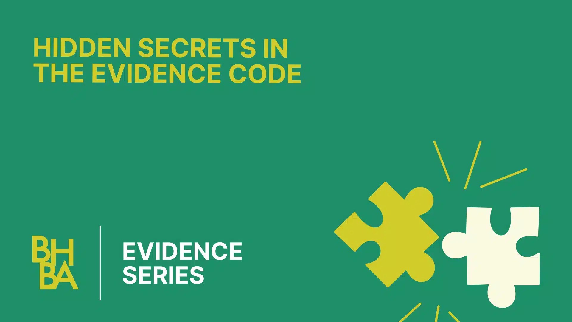 Evidence with Judge Lucky Hidden Secrets in the Evidence Code
