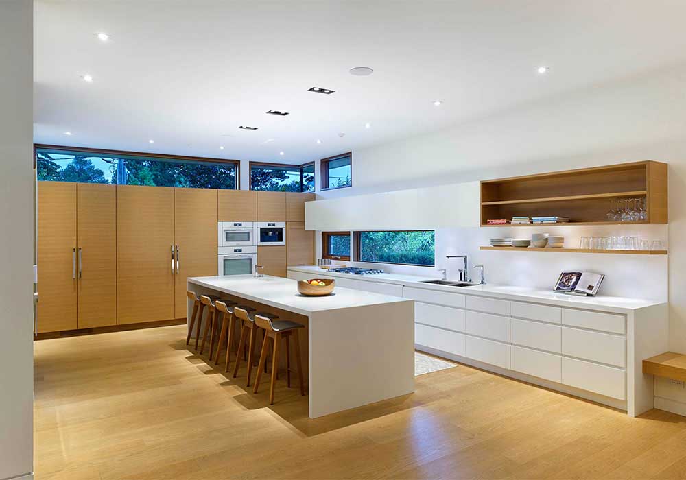 Natural Wood Modern Kitchen BHdecors