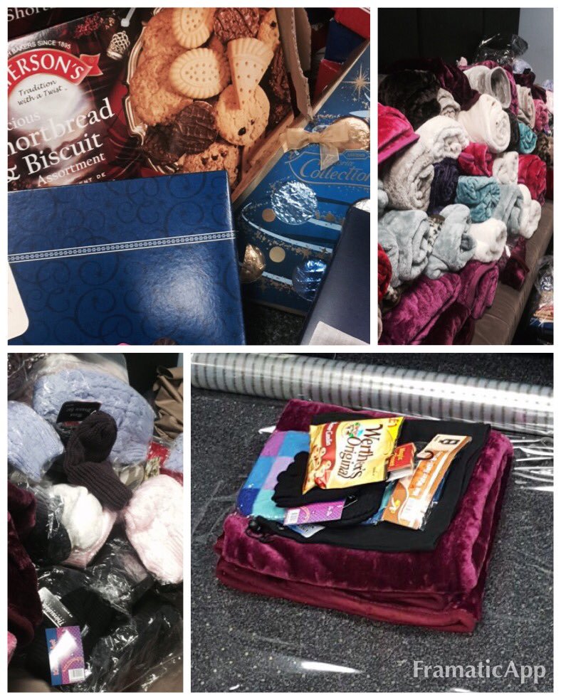 Winter Warmer Project Delivering Winter Warmer Hampers To Patients At