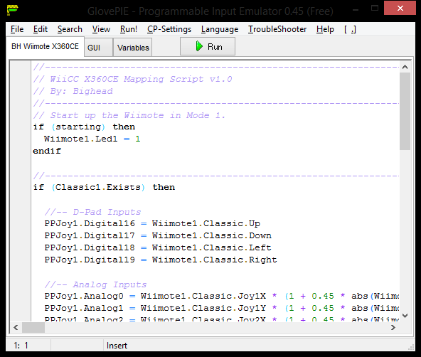 x360ce + Wii Classic Controller Setup Guide
