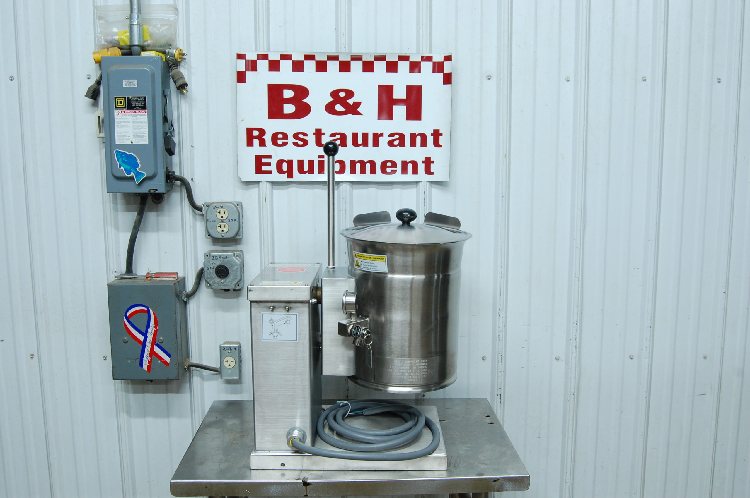 Cleveland KET3T Steam Jacketed Tilt Electric Soup Kettle 2016 model