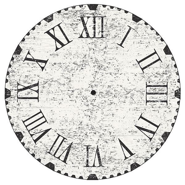 WPK2493 Reclaimed Clock Wall Art Kit by WallPops