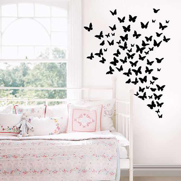 So why not make it as beautiful and as uplifting as possible? Dwpk3559 Kaleidoscope Of Butterflies Wall Art Kit By Wallpops