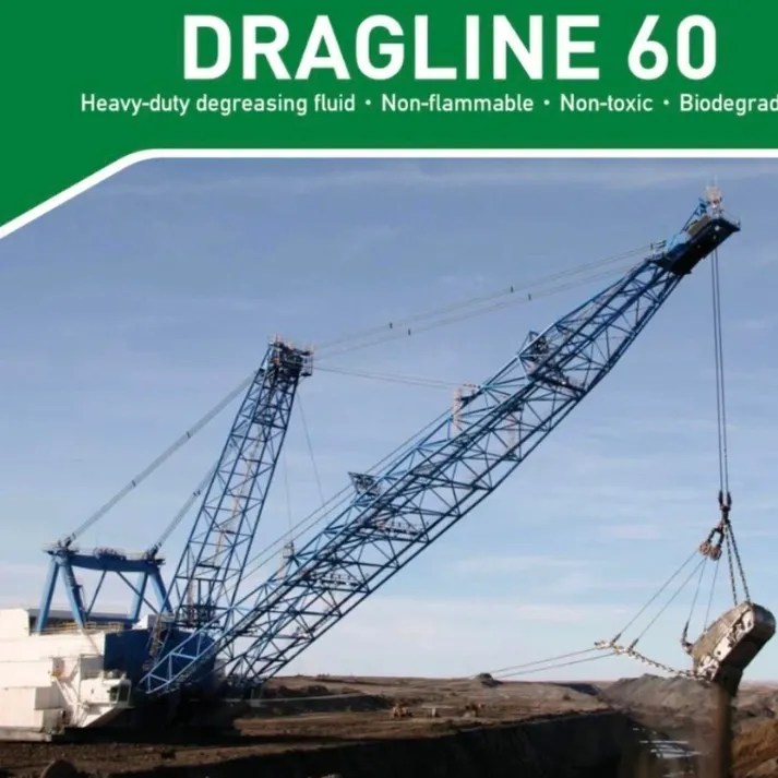 Dragline 60 1 litre bottle Heavy Duty Power Degreaser BH Industrial Chemicals