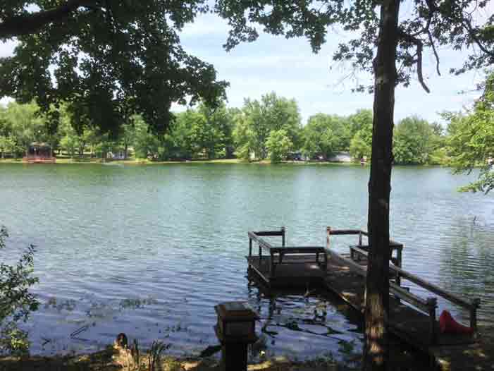 Kayak Fishing in Selvin Indiana Nucanoe Frontier 10 Kayak Yellow Bank