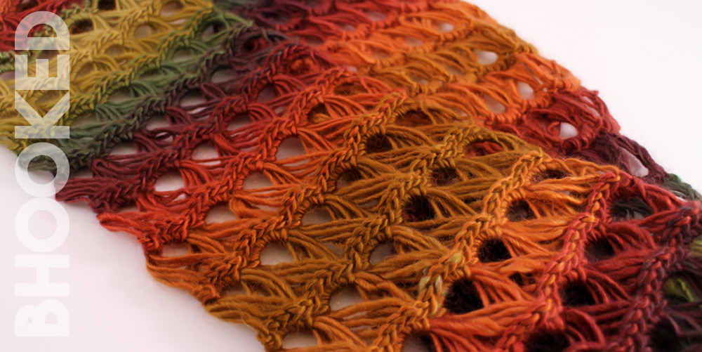 Broomstick Lace Infinity Scarf » B.Hooked