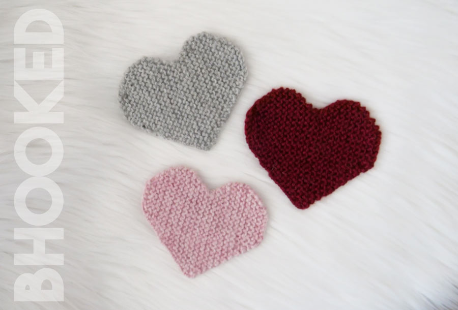 Knitted Heart Patch » B.Hooked