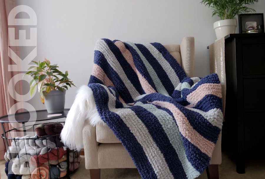 Cozy Sherpa Knit Blanket
