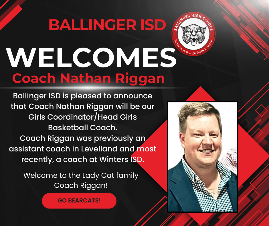 New Girls Basketball Coach Ballinger High School