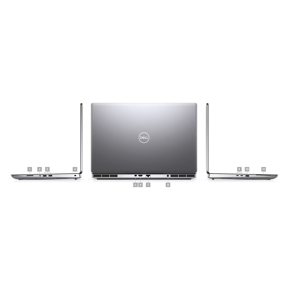 Dell Workstation Precision 7760, Pantalla 17.3" UHD (3840x2160), core