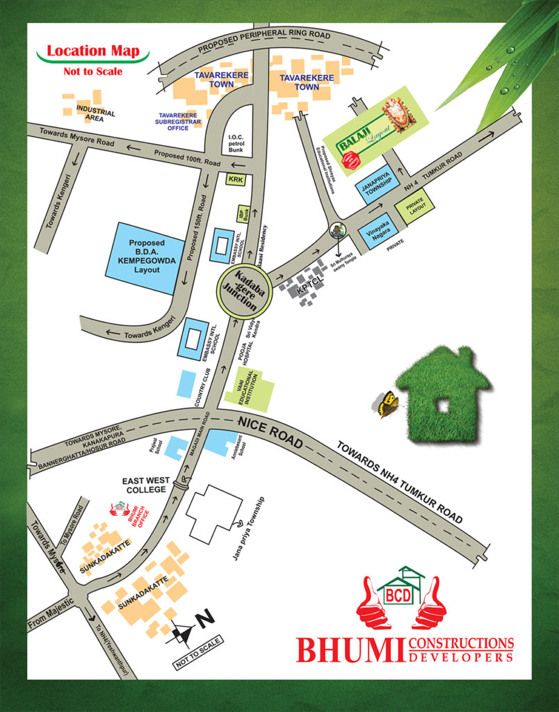 Balaji Temple New Jersey Map Balaji Layout Bhumi Constructions