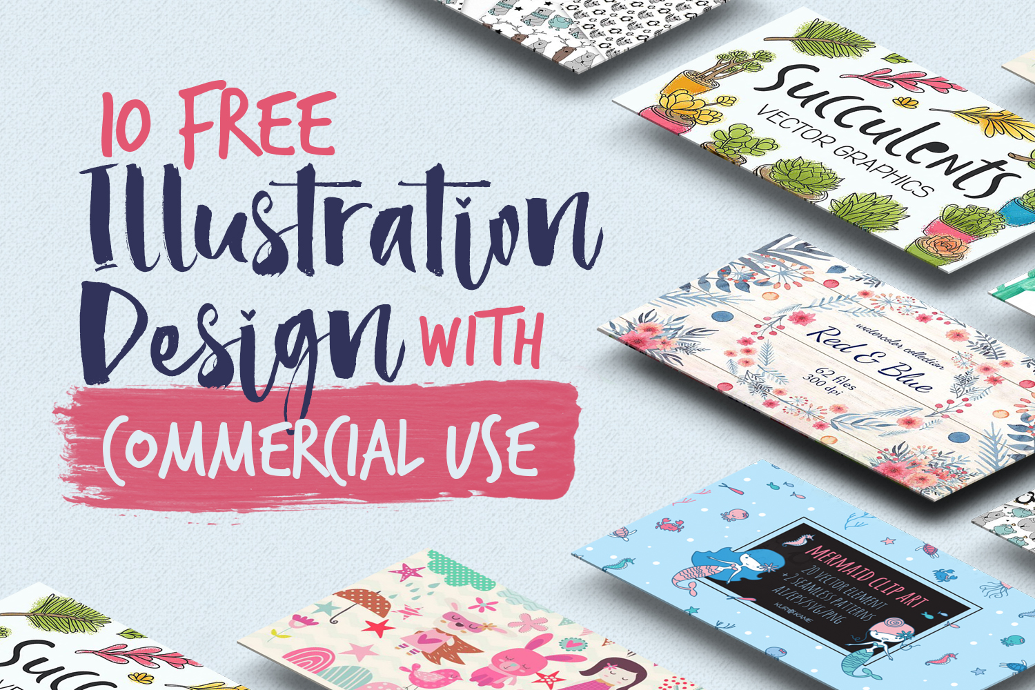 10 Free Illustration Designs with Commercial Use The Font Bundles Blog