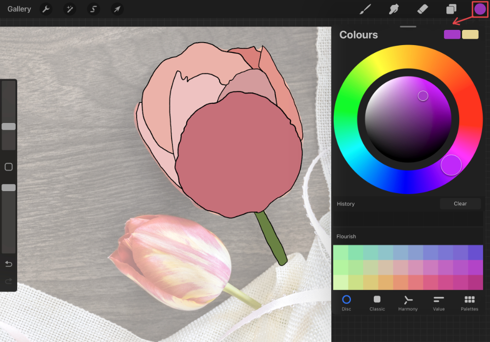How to Trace an Image in Procreate Design School