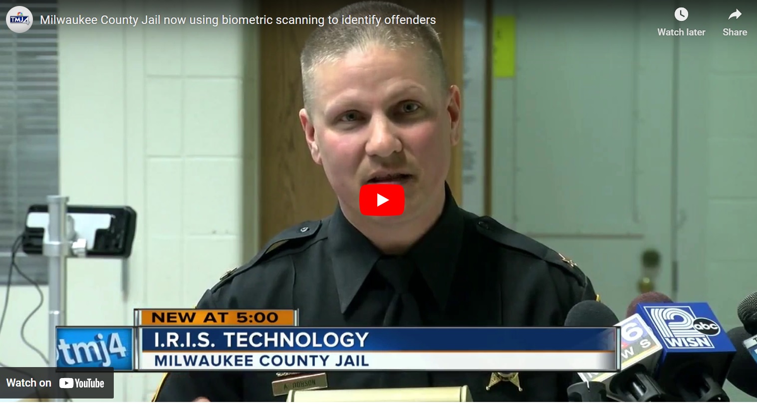 Milwaukee County, Wisconsin Jail now using biometric scanning to