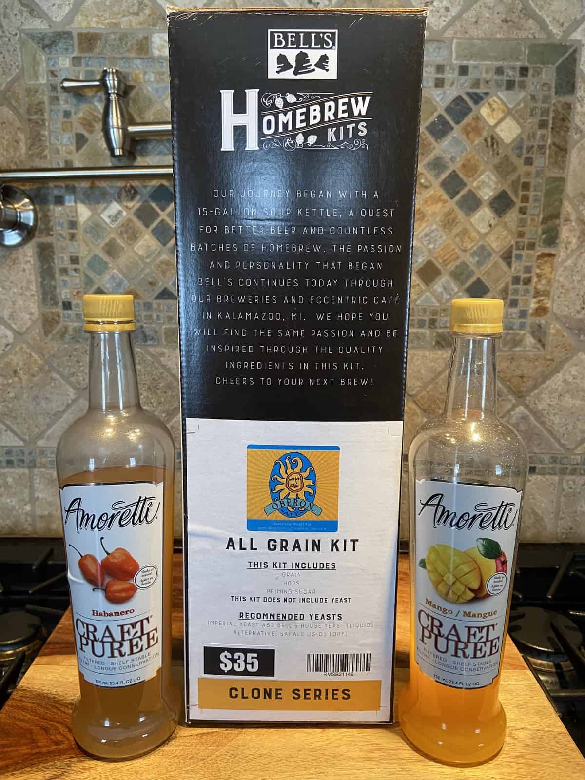 Bell's Oberon Beer Clone Kit BrewInABag BIAB