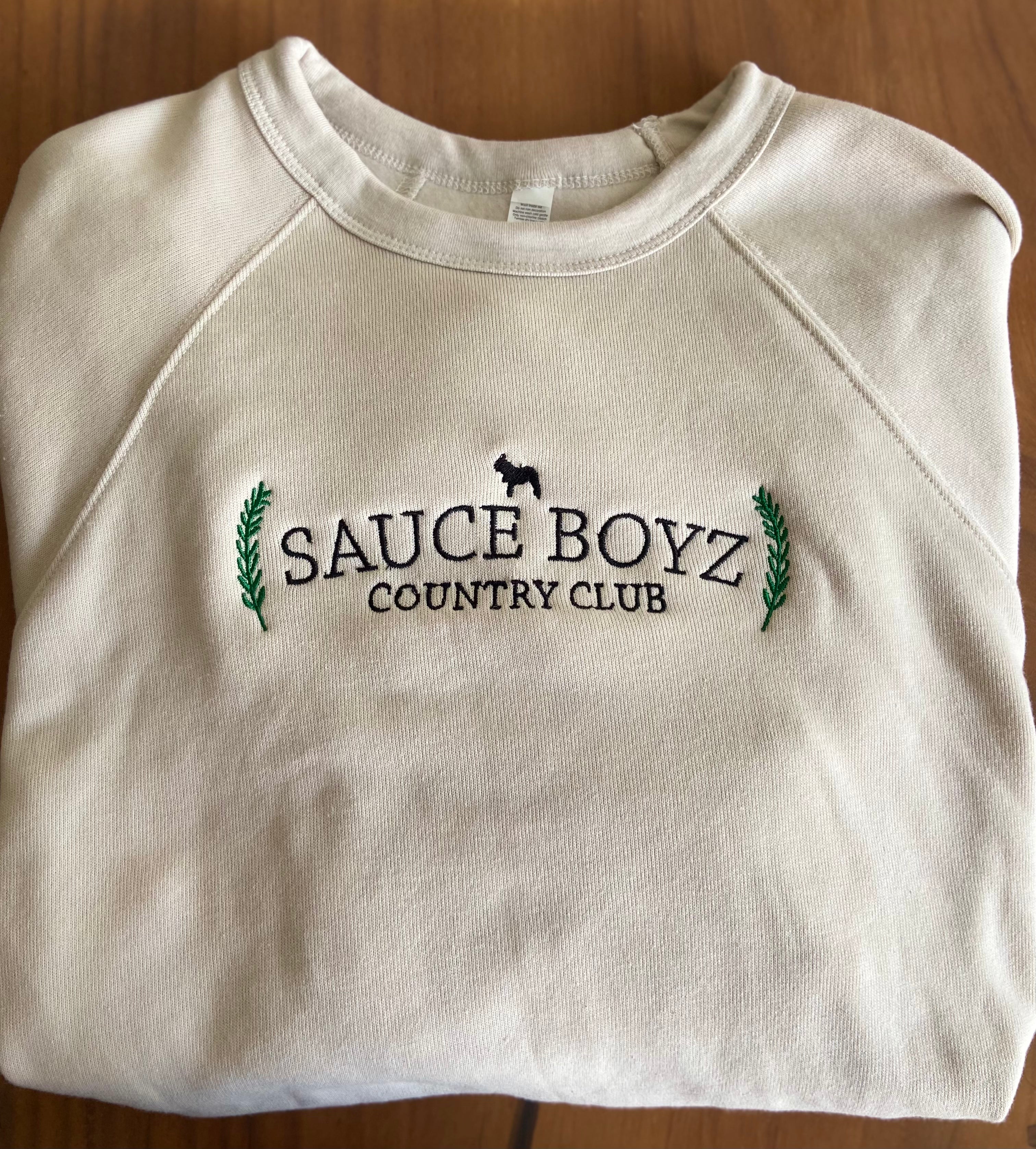 Sauce Boyz Country Club 2 Sueter Bianco