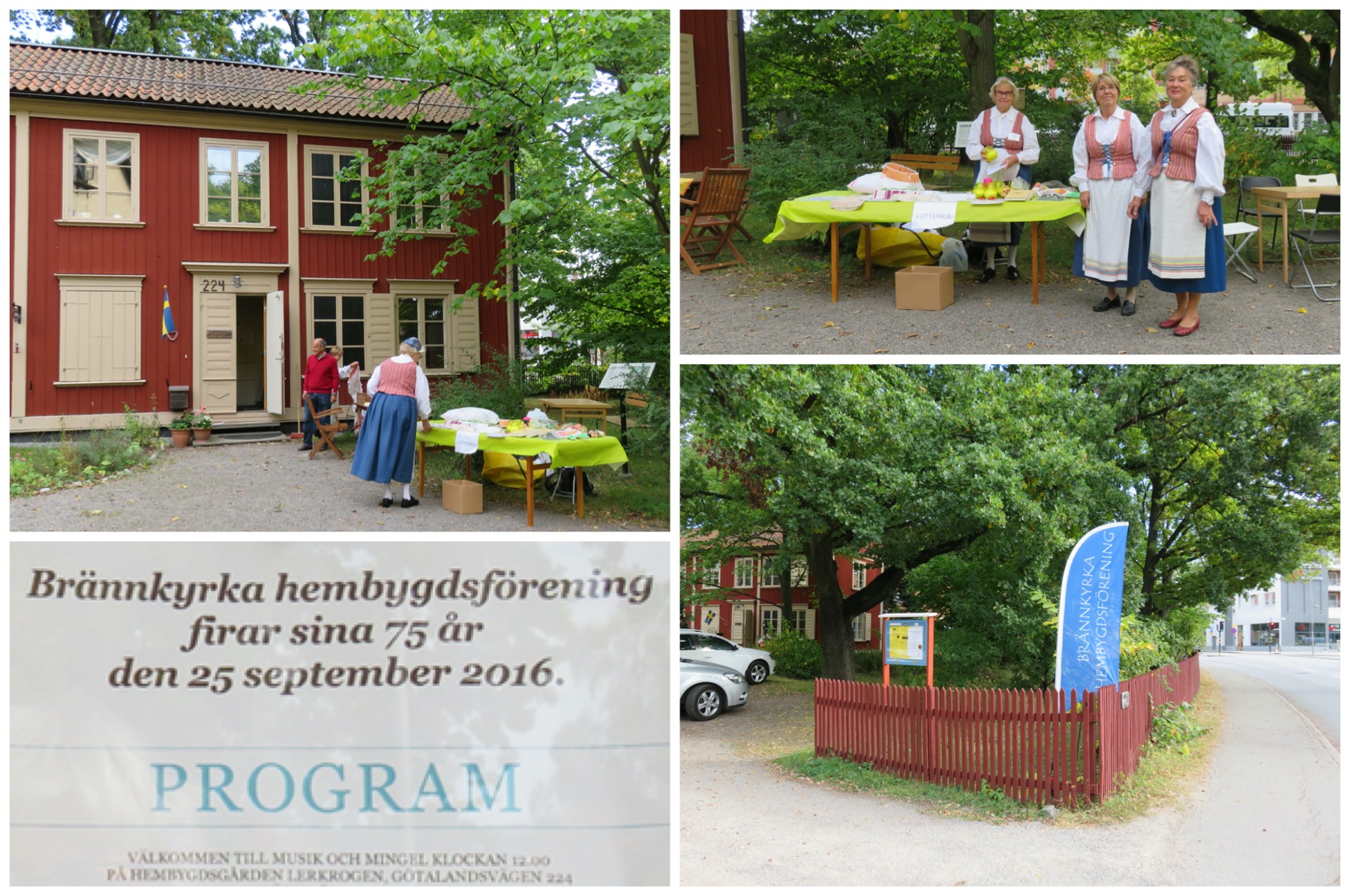 Brännkyrka hembygdsförening 75 år 2016 Biapersson's Blog