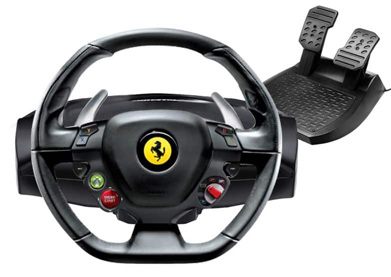 Super Car Thrustmaster Tx Racing Wheel Ferrari 458 Italia Edition Pc